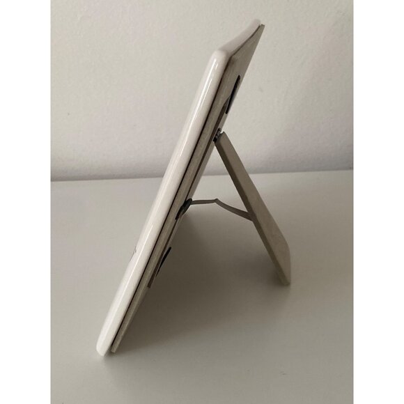 Russ Berrie Aunt Picture Frame 4" X 6" Ceramic Floral Design Beige Purple - Picture 16 of 16